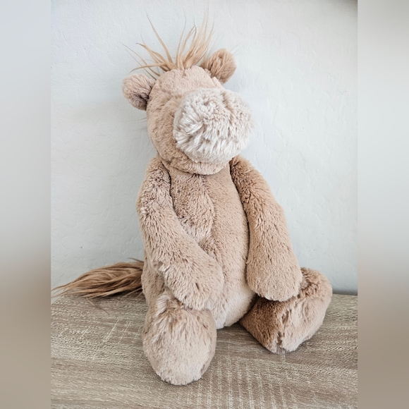 Jellycat Bashful Pony 14" Plush Stuffed Animal RETIRED - Picture 1 of 7